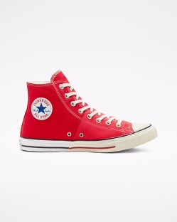 Converse Reconstructed Chuck Taylor All Star Női Magasszárú Piros/Fehér | LQGIMDZ-HU